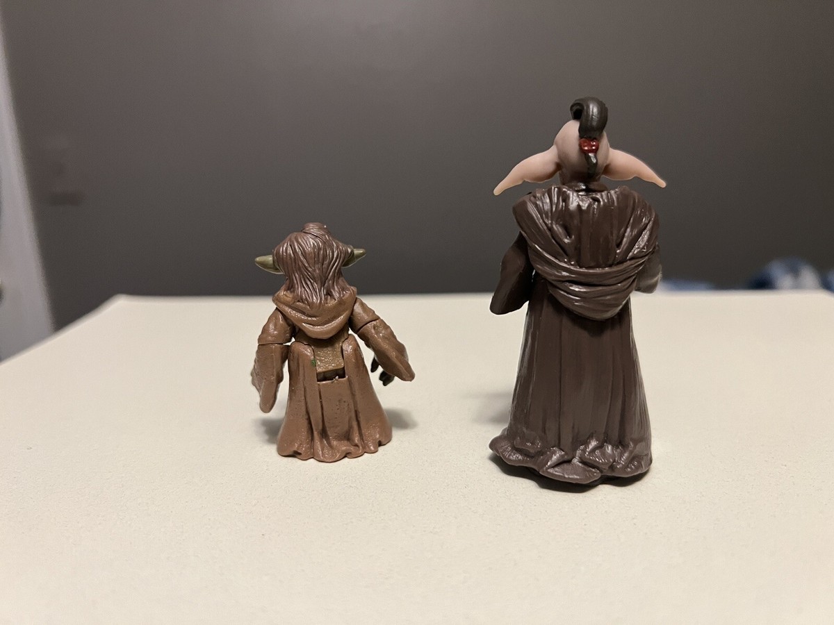 Hasbro Star Wars Legacy Collection Yaddle & Evan Piell Action