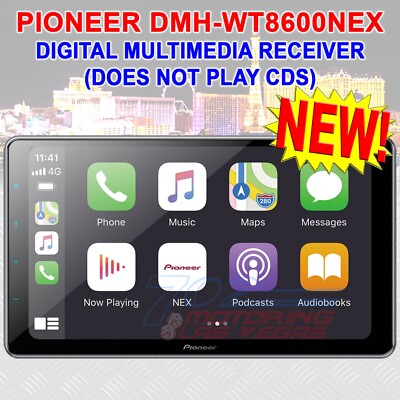 Pioneer DMH-WT8600NEX Multimedia Receiver with 10.1 inch Touch
