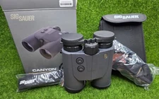 Sig Sauer #SOKCN101 CANYON 10x42mm Rangefinding Binoculars, Red Oled AMR, Gray