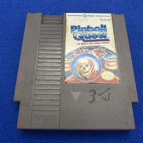 NES Nintendo Game Pinball Quest - Tested and Working 