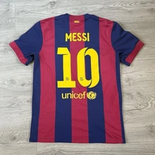 Barcelona 14/15 Messi Home Shirt Nike Medium 