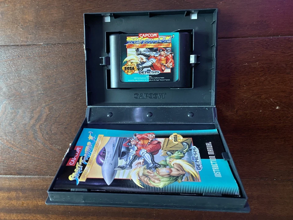 Street Fighter II Special Champion Edition 1993 - Sega Genesis - CIB - Image 3 of 4