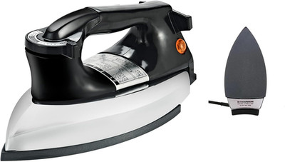 Dry Iron, No Steam No Holes, 9 Ft Cord, Non-Stick Soleplate, Overheat Safety Pro