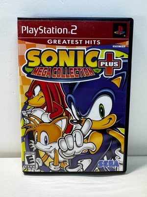 Sonic Mega Collection Plus (Sony PlayStation 2 PS2, 2004) Complete CIB Tested