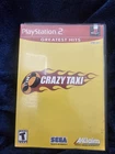 Crazy Taxi Greatest Hits Sony PlayStation 2  Complete W Manual CIB