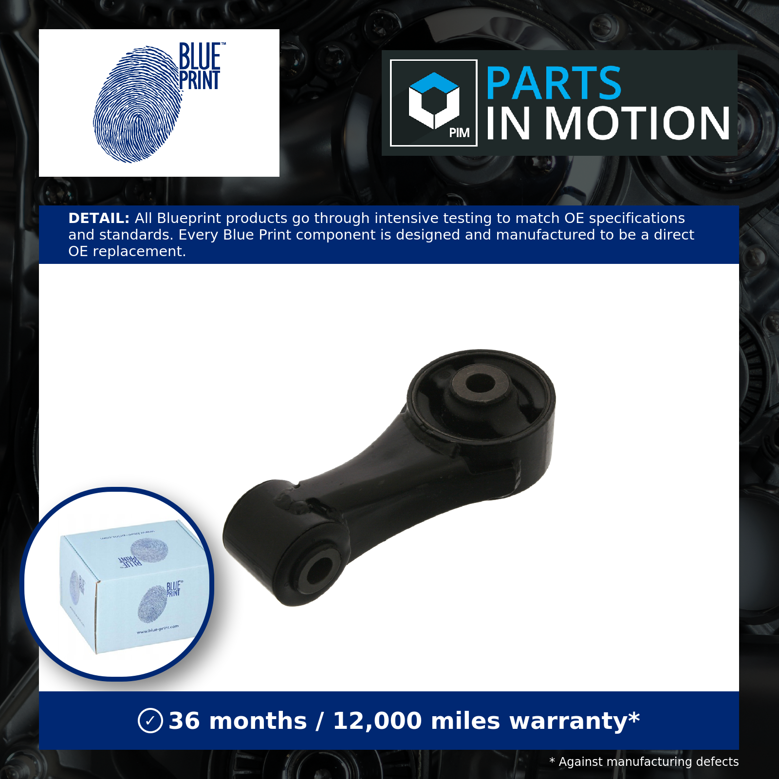 Engine Mount fits TOYOTA AYGO WNB10 1.4D Rear Lower 05 to 10 2W-ZTV Mounting New