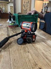 Nikonos V fotocamera pellicola subacquea - flash SB 102 con staffa e custodia Pelican