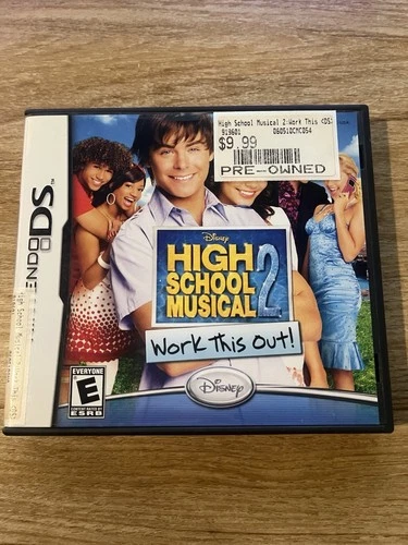 High School Musical 2: Work This Out (Nintendo DS) CIB Tested & Working