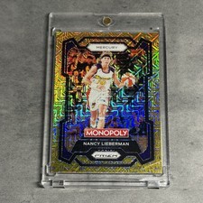 2024 Prizm Monopoly WNBA Millionaire Gold Mojo Nancy Lieberman-Cline HOF /500