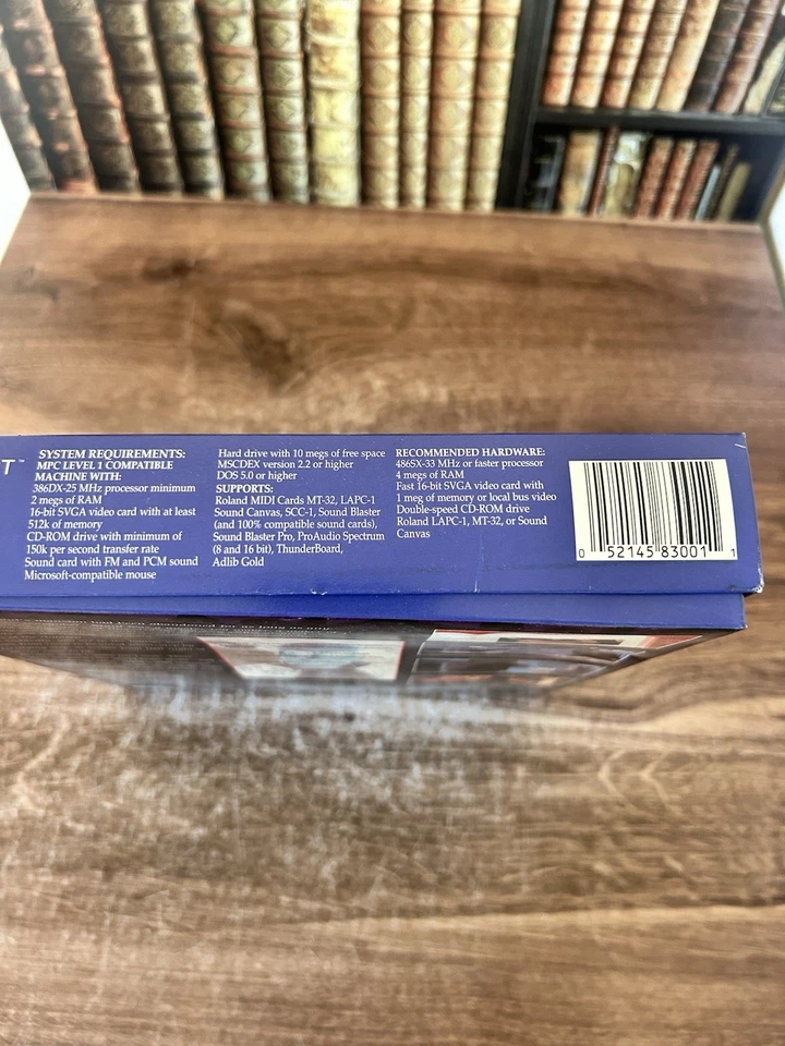 The 7th Guest 1992 PC CD-ROM Video Game Complete Big Box - Horror Adventure - Image 3 of 4