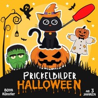 Prickelset Halloween Kinder Ab 3 - Prickelbilder, Bastelbuch, Malen