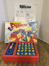 1998 Perfection Game by Milton Bradley Complete Vintage