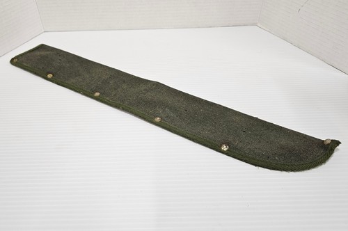 WWII Canvas British Machete Sheath OD Green Vintage Aunthentic