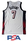 Kevin Durant Signed Autographed 2024 USA Olympic Jersey PSA DNA COA Paris Gold