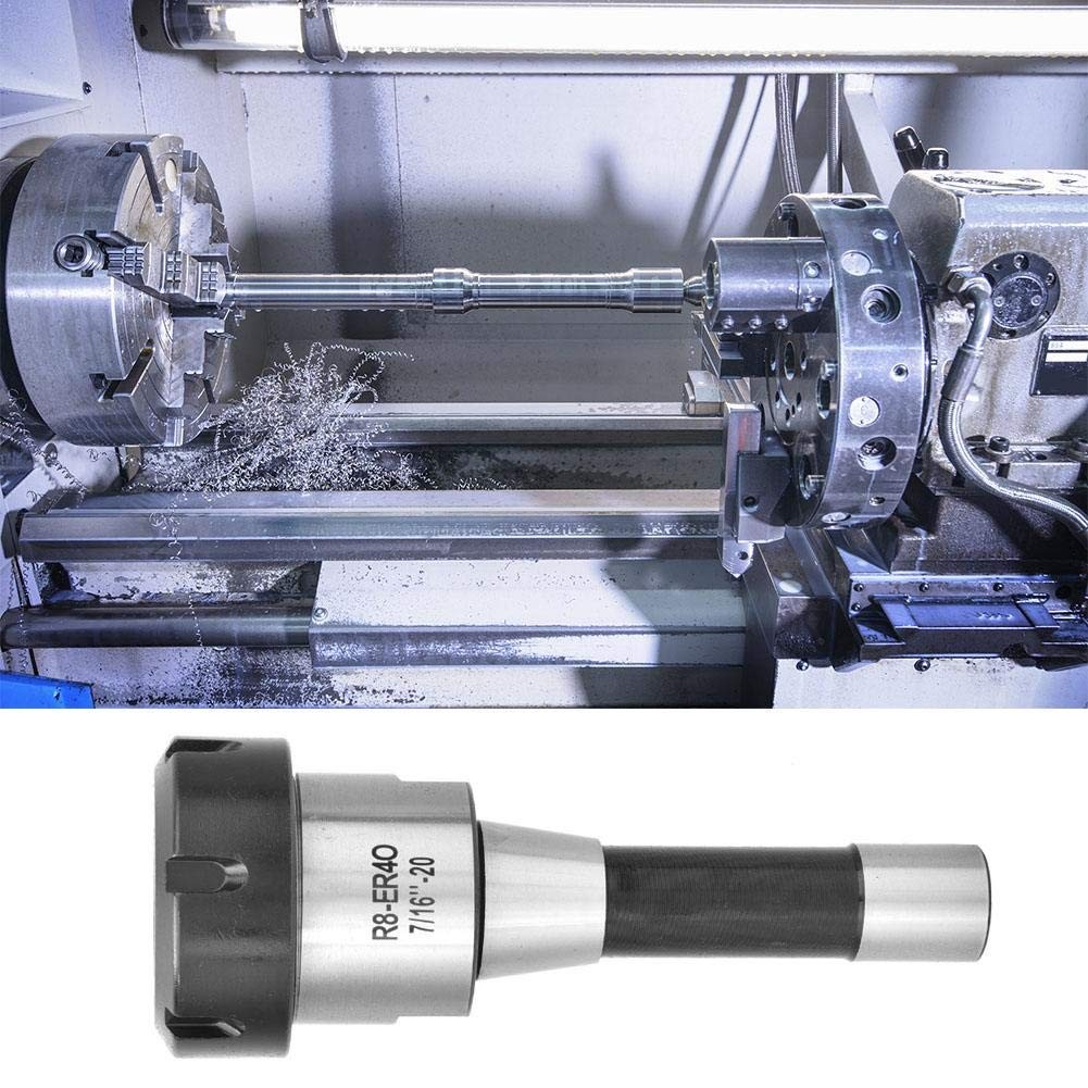 R8-ER40 7/16-20UNF Collet Chuck Holder Milling Machine Steel Tool