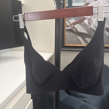 SKIMS Naked Plunge Bra BR-PLG-1885 Size M-DD Medium DD Onyx Black NWT