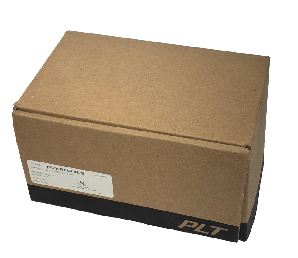 Plantronics CS540 Wireless Headset Convertible DECT 6.0 System Black  84693-01RV - Image 3 of 3