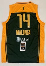 Dominique Malonga Signed Seattle Storm Jersey JSA COA WNBA