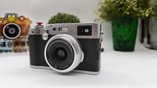 Fujifilm X100F 24.3 MP APS-C Digital Camera English Silver Tested