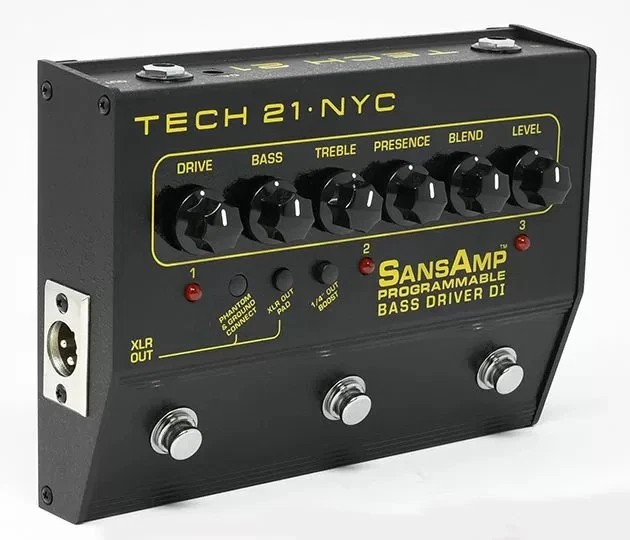 Tech 21 SansAmp Programmable Bass Driver DI Effects Pedal | eBay UK