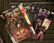 Marvel Comics HALLOWS EVE COMPLETE SET # 1-5 2023 + #1 STEPHANIE HANS VARIANT