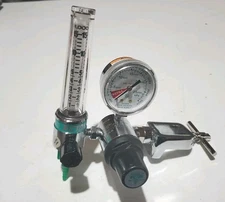 Victor VMG-15LY Oxygen Regulator Flow/pressure Meters CGA-870 Yoke (1G)