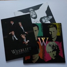 WESTLIFE - 3 x UK Concert Tour Programmes (Back Home/Gravity/The Love Tour)