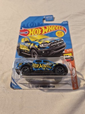 2019 Hot Wheels '19 Ford Ranger Raptor Blue HW Hot Trucks 5/10 First Release