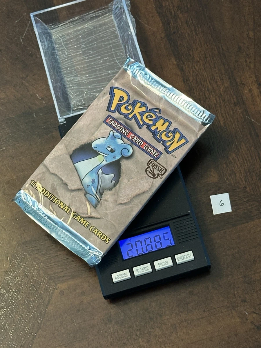 pokemon fossil booster pack weight Pokémon Sealed Fossil Booster Packs for sale