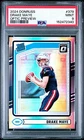 2024 Panini Donruss Drake Maye Optic Preview Holo Prizm Rookie #379! PSA 9!