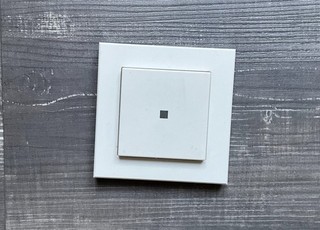 Homematic HM PB 2 WM55 Funk Wandtaster 2 fach eQ 3 Smart Home