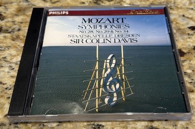 W.A. Mozart: Symphonies Nos.28, 29 & 34 CD PHILIPS 426 236-2