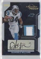 2006 Playoff NFL Playoffs Rookie 24/25 DeAngelo Williams #75 Auto 2u3