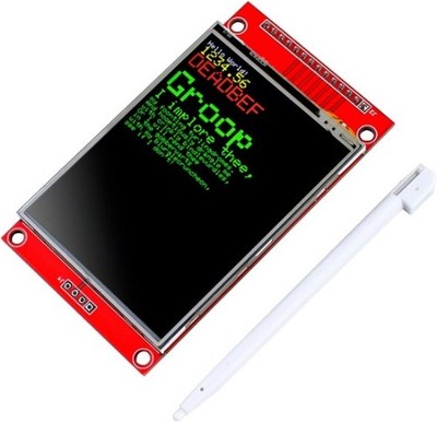 2.8 Inch TFT LCD Touch Screen Shield Display Module 320x240 SPI  Size: 2.8 Spi