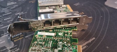 Netzwerk Karte 4x RJ45 LAN PCIe Router pfsense opnsense openwrt HP HSTNS-BN50