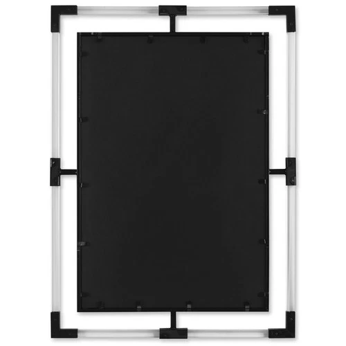 Uttermost 09713 Balkan 28" W x 38" H Rectangular Framed Bathroom - Matte Black / - Picture 3 of 5