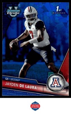 2023 Bowman University Chrome Sapphire #30 Jayden De laura