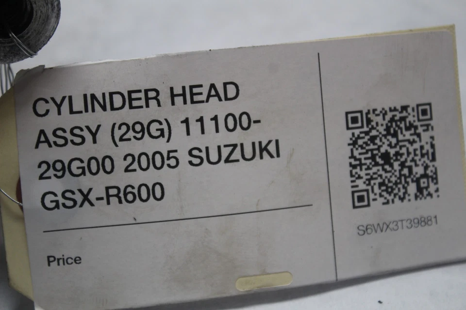 MONTAJE DE CULATA (29G) 11100-29G00 2005 SUZUKI GSX-R600 Foto 2 de 4