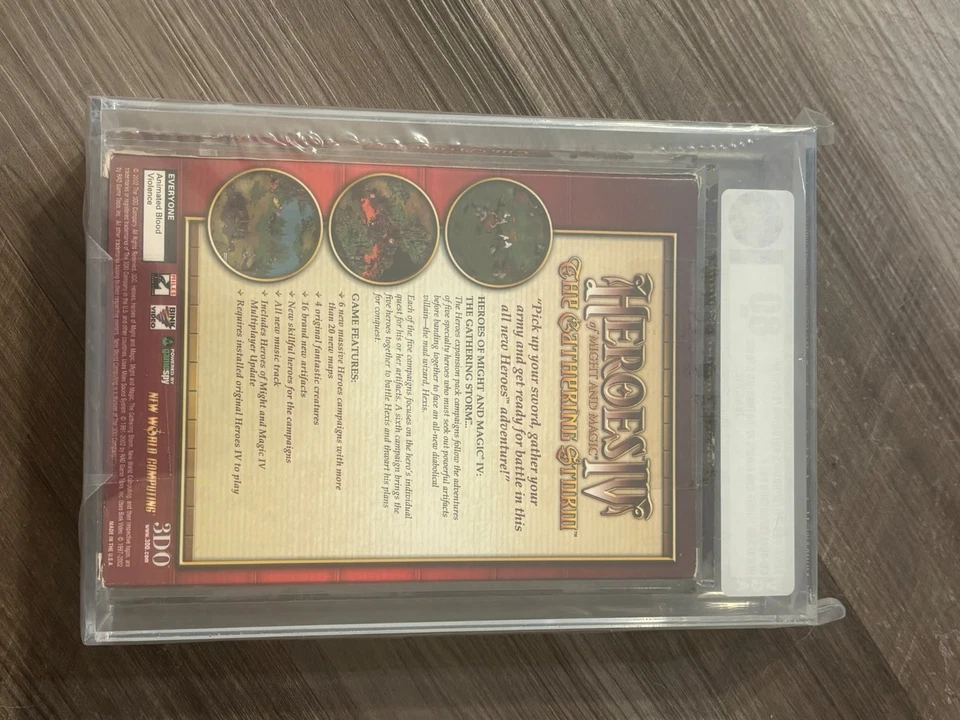 VGA 80 Brand New Heroes of Might and Magic IV: The Gathering Storm (PC, 2002) - Image 2 of 2