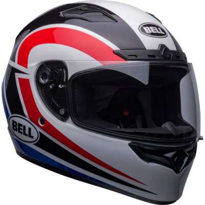 Bell Qualifier DLX Mips Full Face Motorcycle Helmet Blitz White