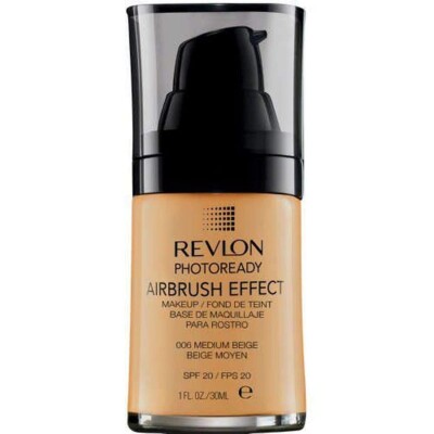NEW Revlon Photoready Airbrush Effect Makeup Foundation 006 Medium Beige