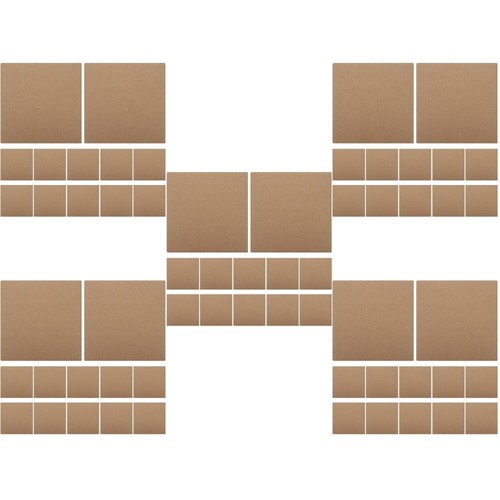 5 PCS Carton Partitions Corrugated Paper Packaging Pads Moving Supplies