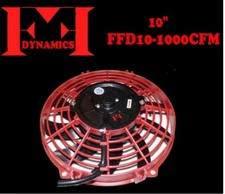 FF DYNAMICS ULTRA ELECTRIC CYCLONE COOLING FAN LOW AMP: 10" FFD10-1000CFM NEW