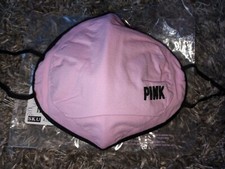 NEW Victoria Secret pink REUSABLE Face MAsk pink violet with Logo