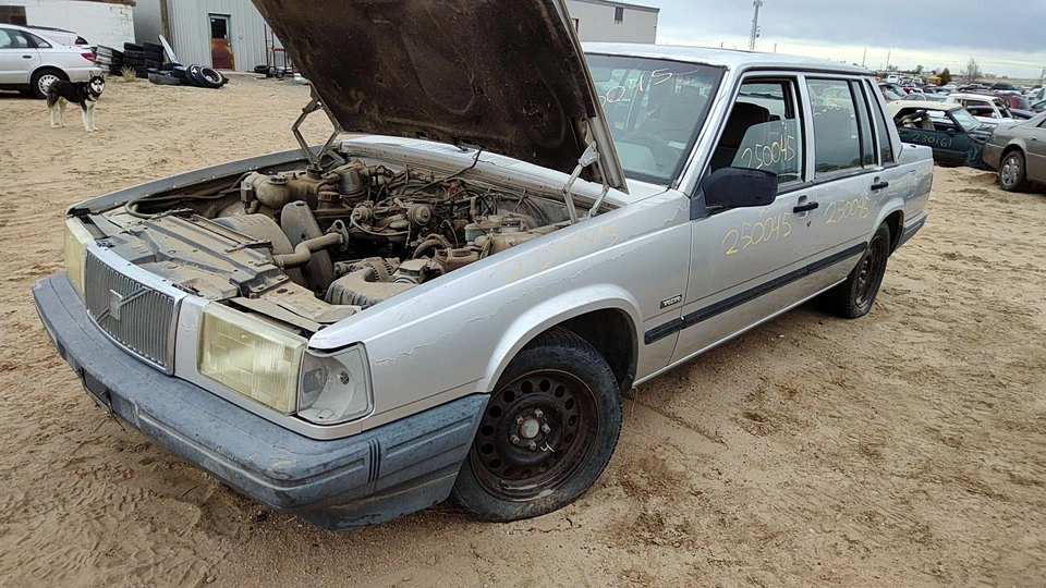 Volvo 740 1985-1992 cárter de aceite del motor con buen tapón de drenaje OEM 2,3 L 12761219 Foto 4 de 4