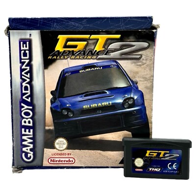 GT Advance 2 Rally Racing GBA Nintendo Game Boy USK 0 OVP gebraucht Top Zustand