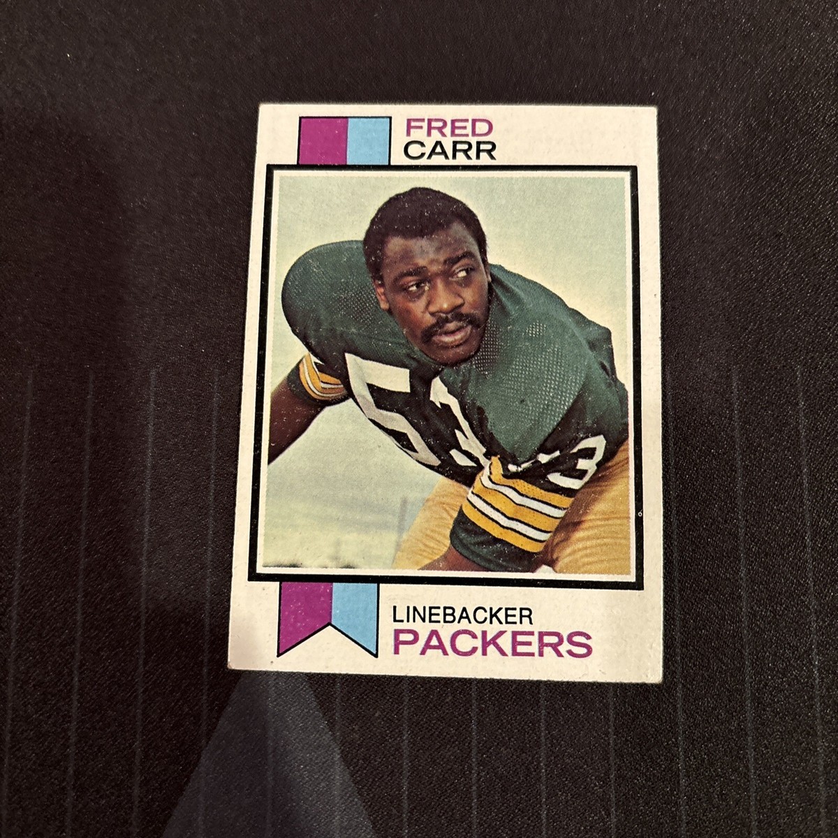 1973 Topps Fred Carr Rookie Green Bay Packers Football Card #521