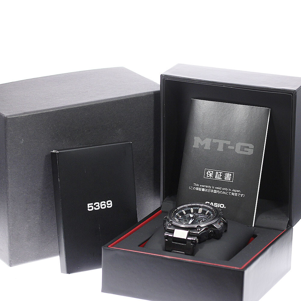 CASIO G-SHOCK MTG-S1000V-1AJF Date black Dial Solar Powered CASIO G-SHOCK MTG-S1000V-1AJF Date black Dial Solar Powered