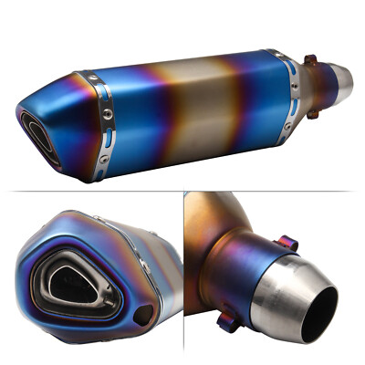 Universal Motorcycle ATV Slip-on Exhaust Muffler Pipe DB Killer Silencer 38-51mm
