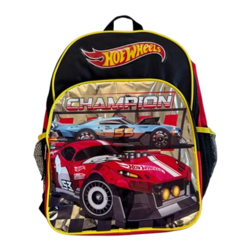 Mochila grande Hot Wheels Champion 16 pulgadas